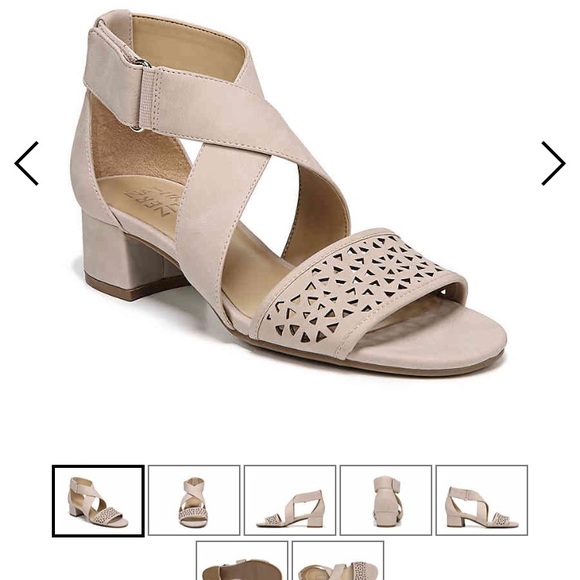 🔅 NWT Naturalizer Rose Gold Dress Sandal - Picture 8 of 8